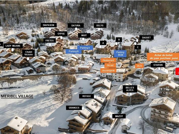 Gîte pour 12 personnes, avec terrasse ainsi que sauna et jacuzzi à Albiez-le-Jeune - 2