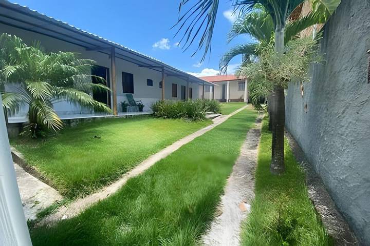 Casas e apartamentos de temporada para 4 pessoas, com jardim e balcão em Vera Cruz 