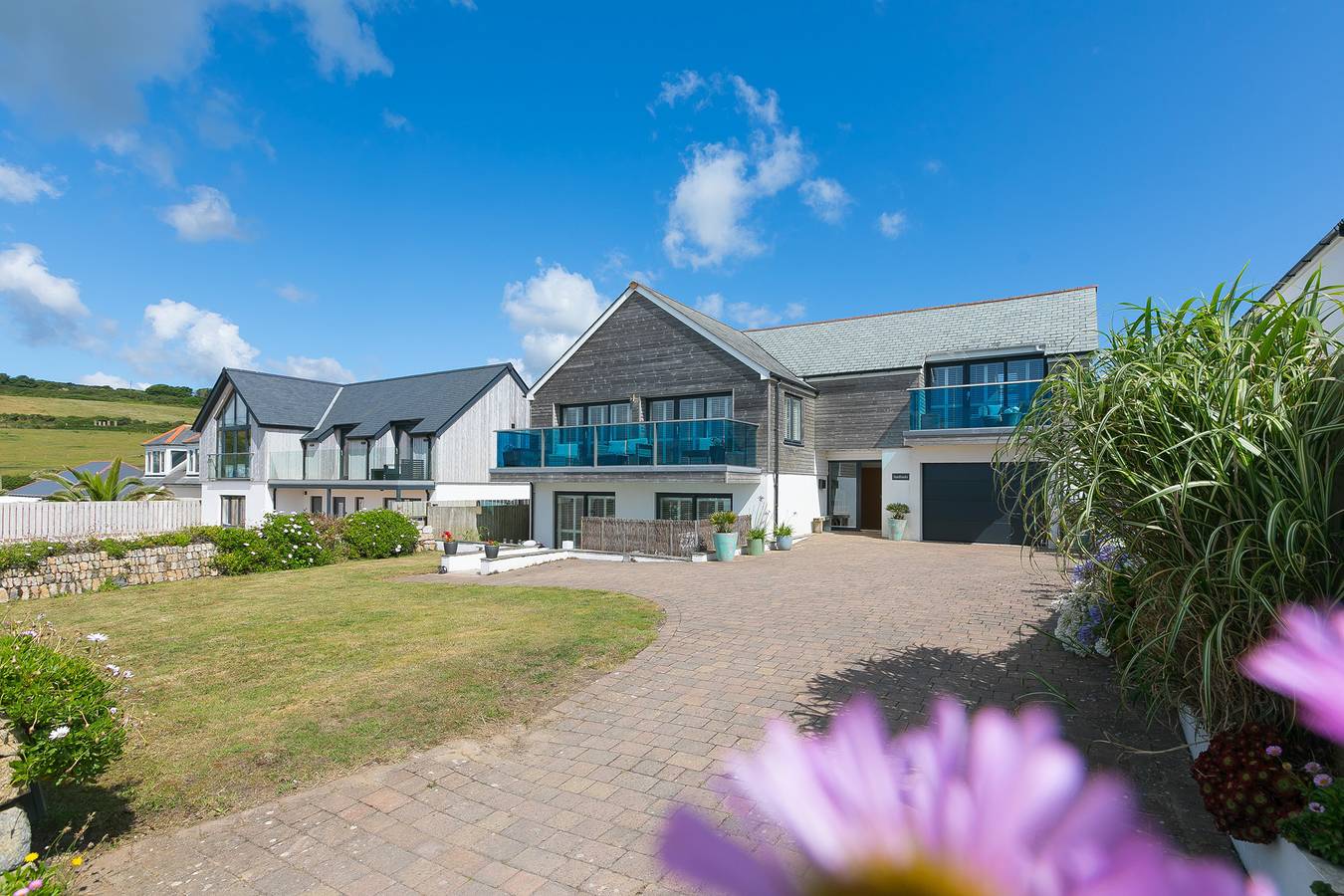 Sandbanks in Praa Sands, Cornwall