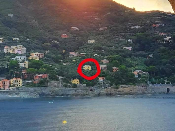 Gîte pour 9 personnes, avec terrasse ainsi que jardin et vue à Bonassola - 4