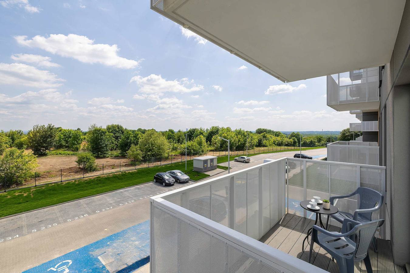 Cały apartament, Cozy Apartment with a Balcony | Parking in Sosnowiec, Śląsk