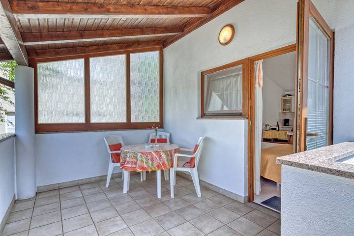 Ferienhaus für 2 Personen, mit Balkon/Terrasse
