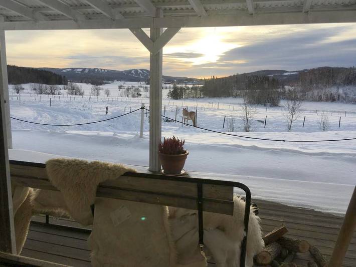 Lägenhet för 7 Personer, med Terass samt Sjöutsikt och Utsikt i Borlänge