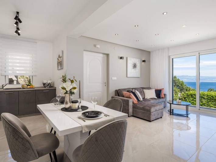 Ferienhaus für 4 Personen, mit Terrasse und Garten in Opatija Riviera - 4