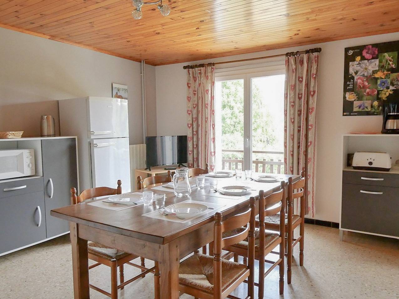 Gîte für 6 Personen mit Balkon in Saint-Jean-Saint-Nicolas, Nationalpark Écrins