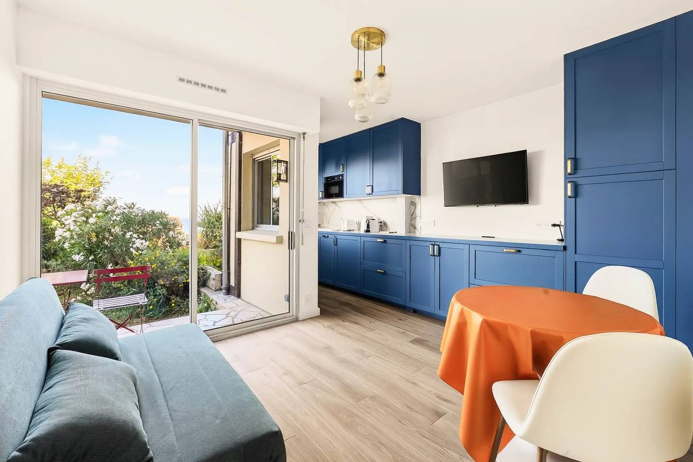 Apartamento entero, Appartement 2 personnes 1 chambre avec jardin et vue mer in Blonville-sur-Mer, Region de Lisieux