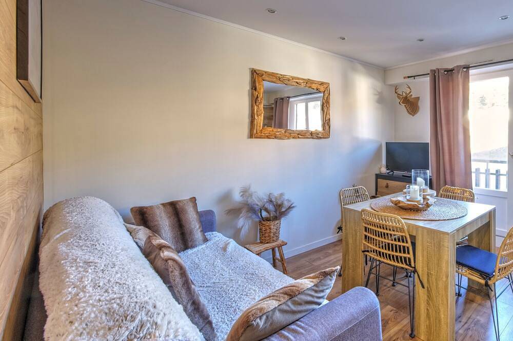 Geheel appartement, Studio Auron 300 meters from the cable car in Auron, Saint-Étienne-de-Tinée