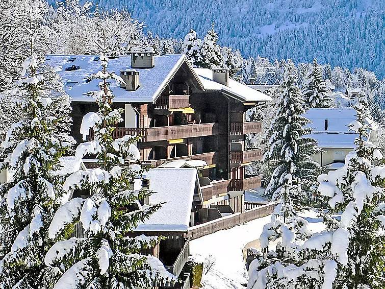 Appartement entier, 5 Pièces 8 Personnes in Arveyes, Ollon (Villars-sur-Ollon)