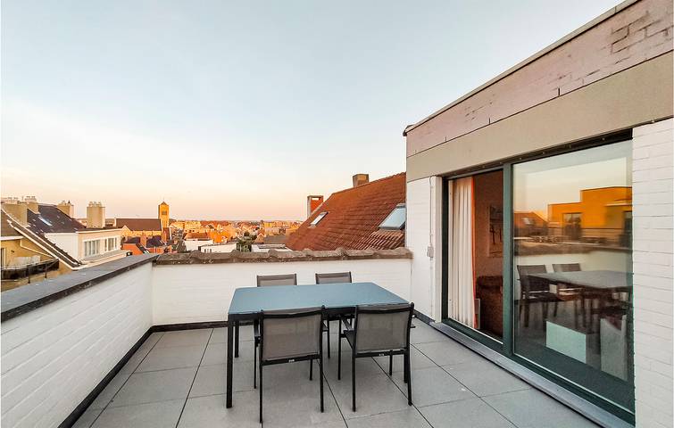 Ganze Ferienwohnung, Ferienwohnung für 3 Personen mit Terrasse in Oostende stadt, Oostende