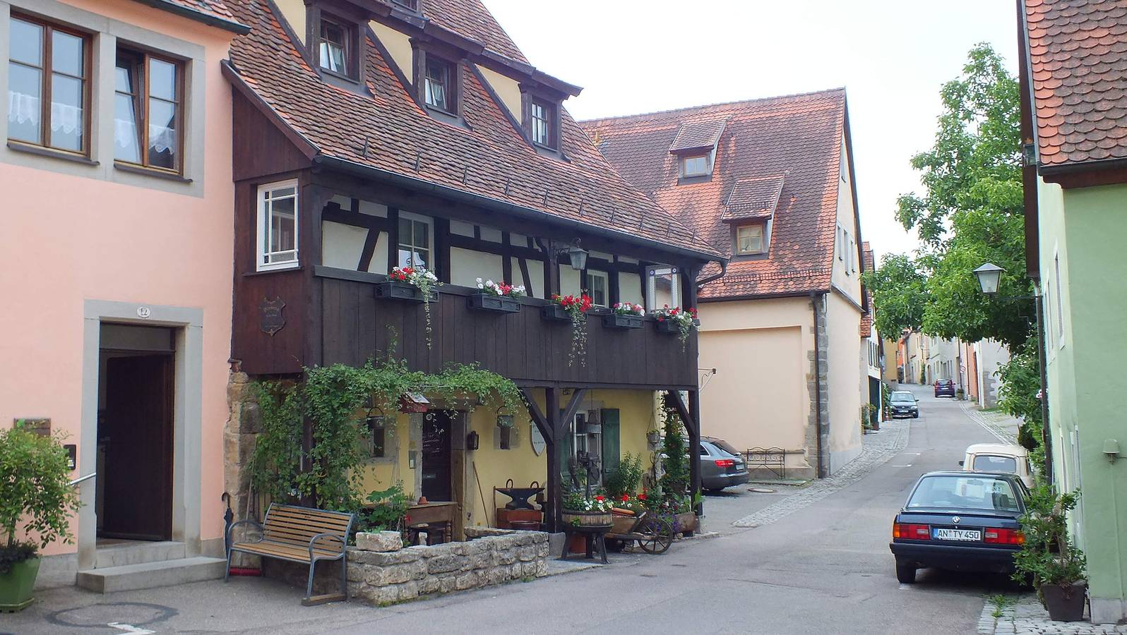 Gästehaus Gerlinger - Doppelzimmer in Rothenburg ob der Tauber, Taubertal