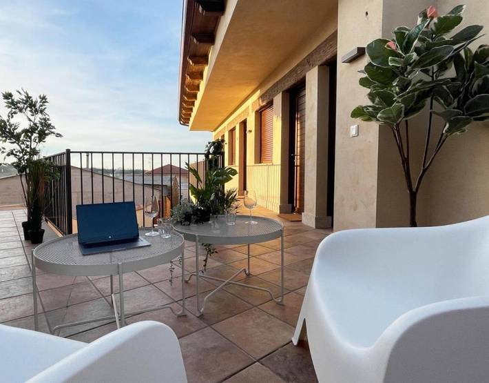 Apartamento de vacaciones para 27 personas, con terraza y piscina en Comarca de Ciudad Rodrigo - 4