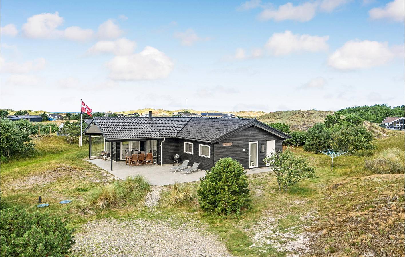 Holiday home for 6 people with terrace in Sønderho, Fanø