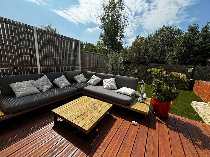 Villa pour 6 personnes, avec vue ainsi que terrasse et piscine, animaux acceptés à Toulouse - 4