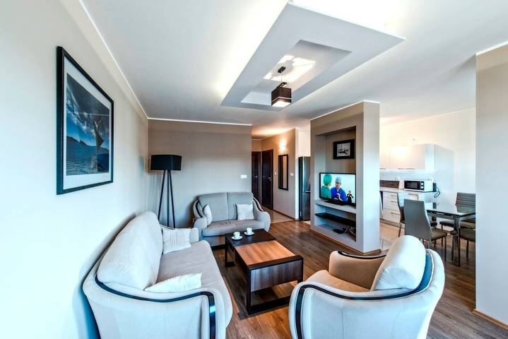 Apartament wakacyjny dla 6 osób, z balkon w Ustka