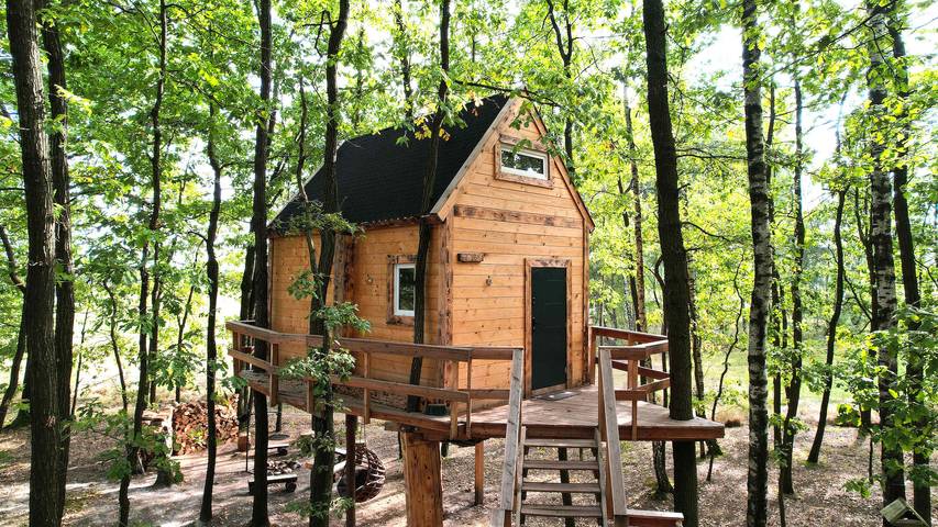 Dom dla 4 osób, z Jacuzzi i Ogród oraz Sauna w Województwo lubelskie