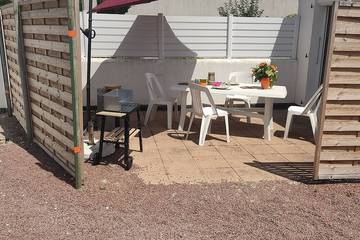 Gîte pour 4 personnes, avec terrasse dans La Cotinière