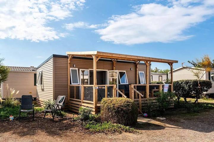 Camping voor 6 personen, met zwembad, met huisdier in de Ardennen