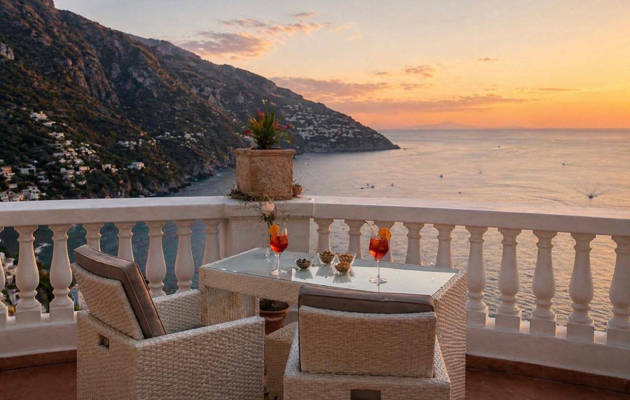 Villa Briganti in Spiaggia Fornillo, Positano