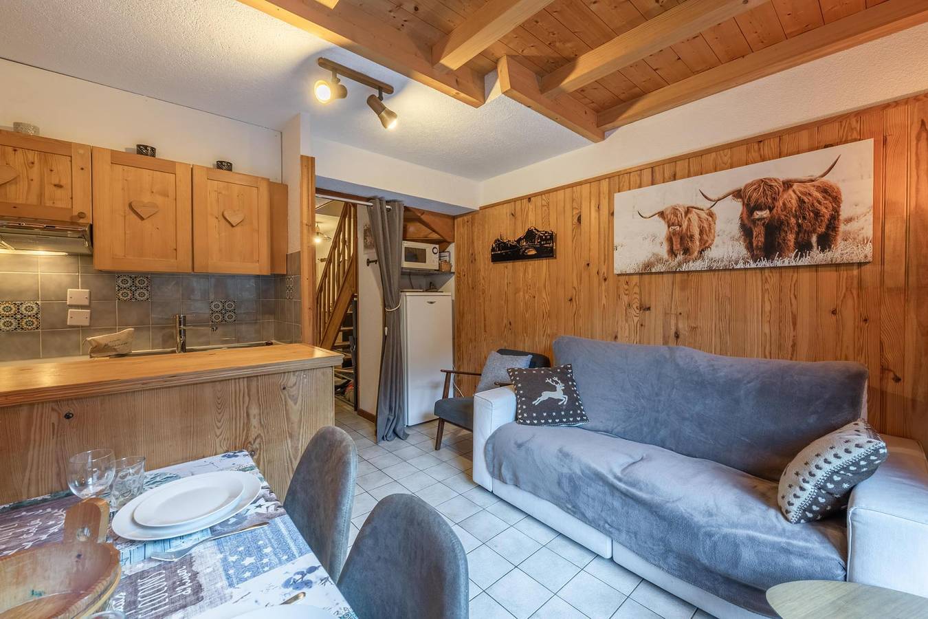 Ganze Wohnung, Résidence le Vieux Moulin - 3-Zimmer-Appartment für 6 Personen (21) in Morzine, Les Portes du Soleil