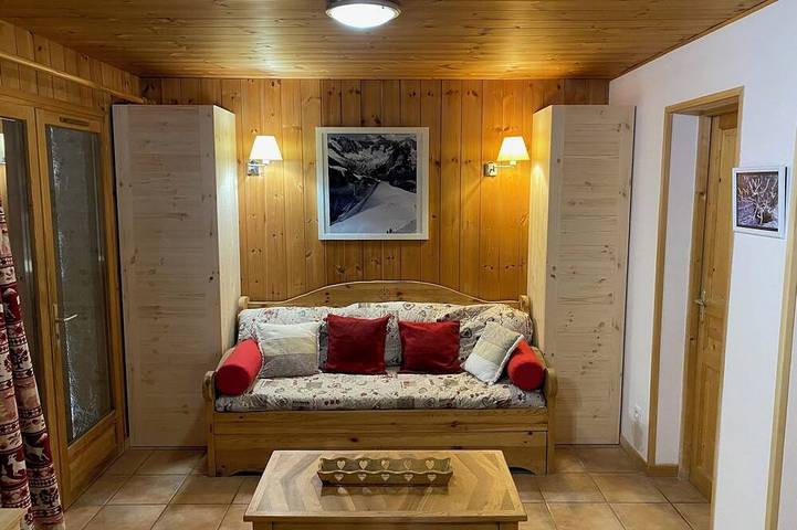 Garden-level chalet at the foot of the ski slopes in Le Monêtier-les-Bains, Serre Chevalier