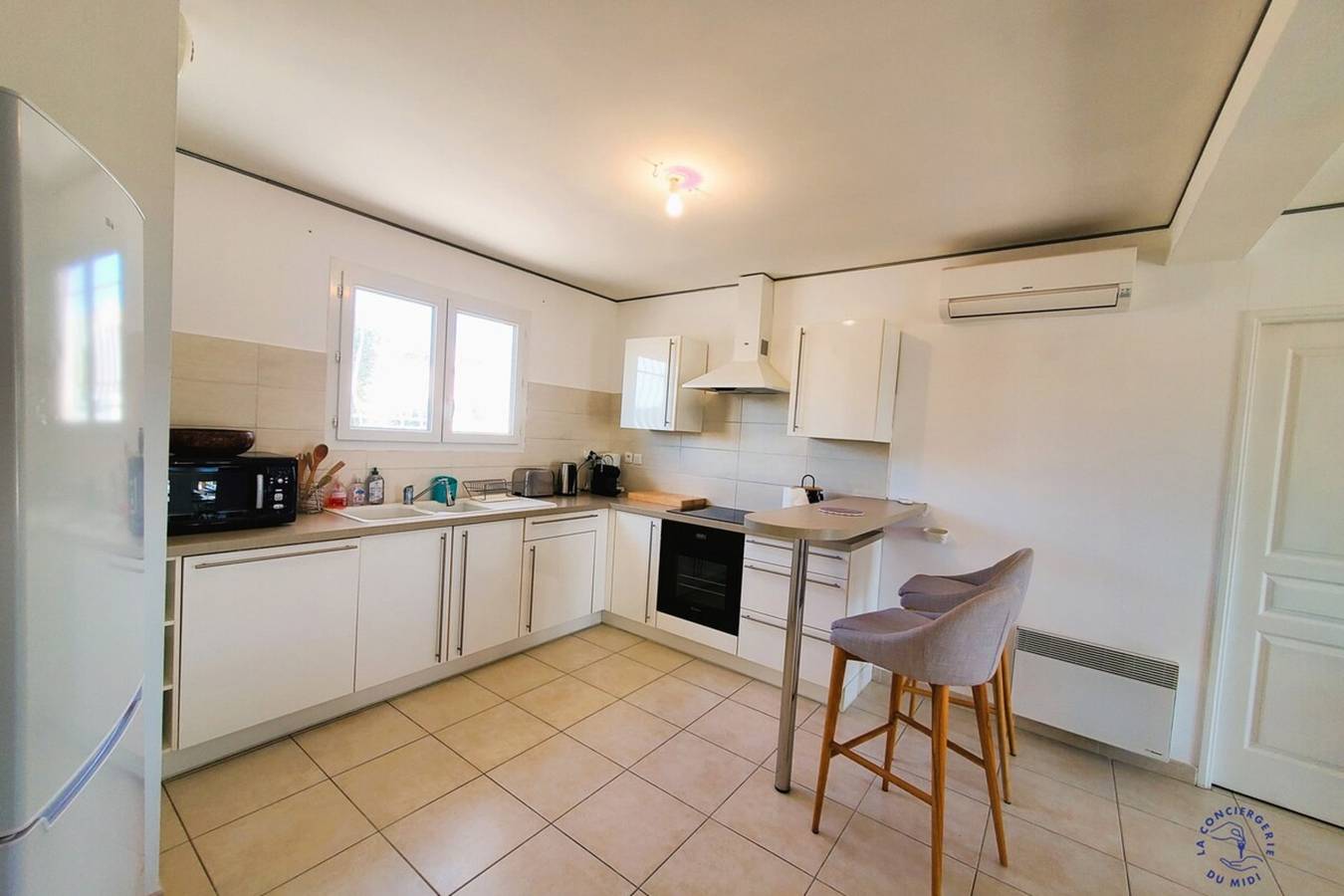 La Saline, maison familiale avec jardin in La Palme, Region de Narbonne