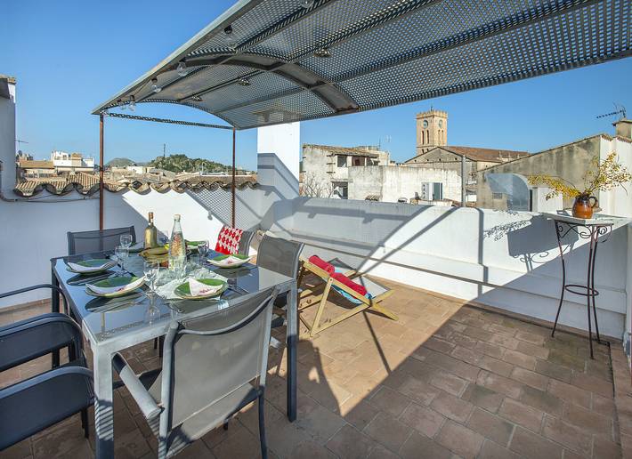 Finca für Gruppen für 6 Personen, mit Balkon und Ausblick in Pollença - 2