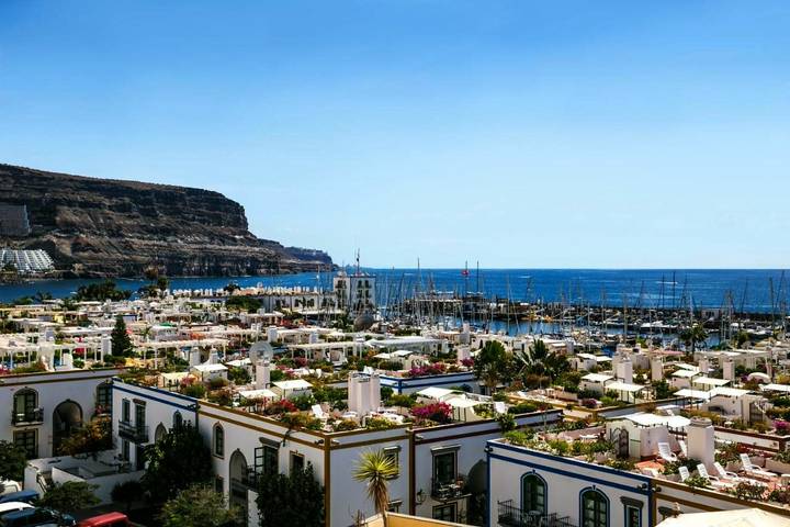 Vakantieappartement voor 10 personen, with zwembad and sauna as well as whirlpool and terras in Puerto de Mogan