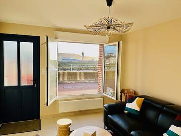 Gîte pour 6 personnes, avec terrasse à Fécamp