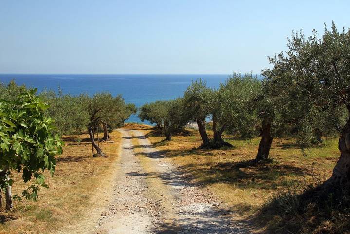 Appartamento per 2 persone, con giardino e vista oceano a Santo Stefano di Camastra