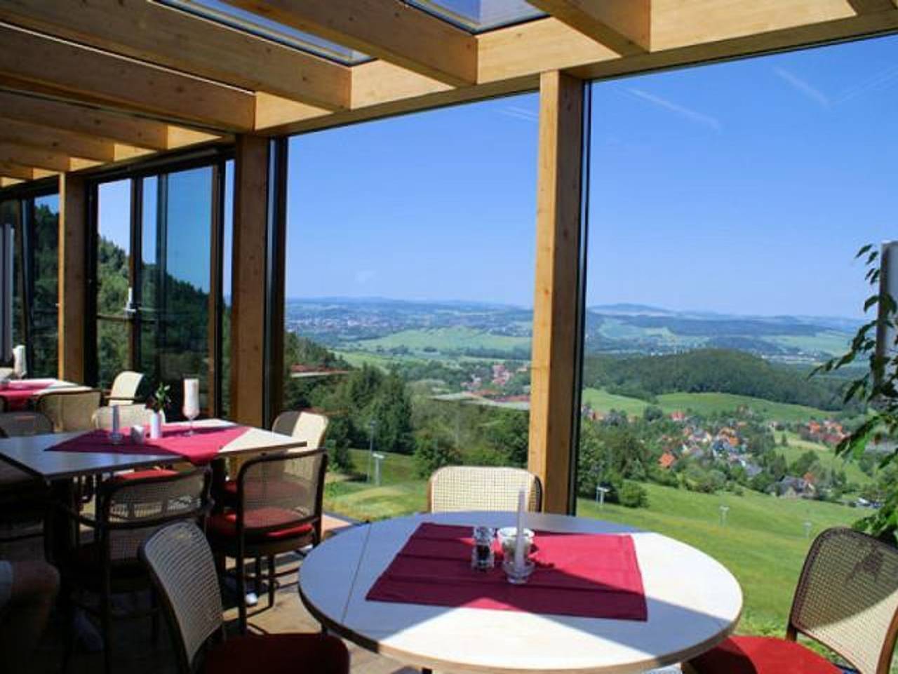 Hotel Hubertusbaude - Doppelzimmer in Großschönau, Zittauer Gebirge