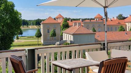 Ferienwohnung für 2 Personen, mit Seeblick und Balkon/Terrasse im Ruppiner Land