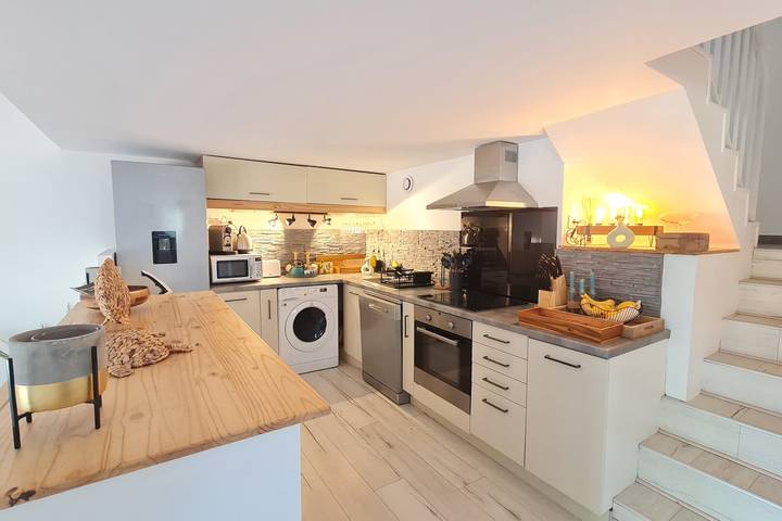 Maison de vacances pour 6 personnes, avec terrasse ainsi que piscine et jardin en Corse - 4