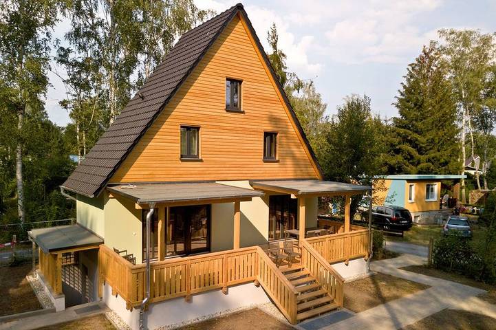 Ferienhaus für 6 Personen, mit Terrasse und Garten in Elster & Umgebung