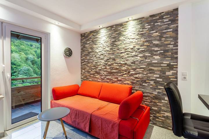 Geheel appartement, Appartement 'Gästehaus Centrum 2 Typ 08' met Uitzicht op de Bergen, Balkon en Wifi in Willingen, Upland