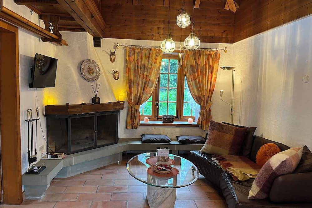 Romantic oasis with fireplace near mountains in Unterseen, Lake Thun