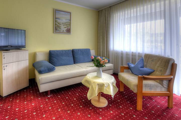 Hotel Katharina Garni - Einzelzimmer mit Dusche und Wc in Tubinga, Neckar-Alb