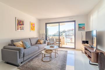 Appartement De Vacances pour 4 Personnes dans Beausoleil, Région de Nice, Photo 1