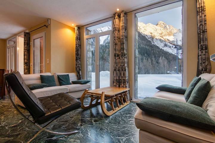 Chalet pour 8 personnes, avec balcon dans Argentière