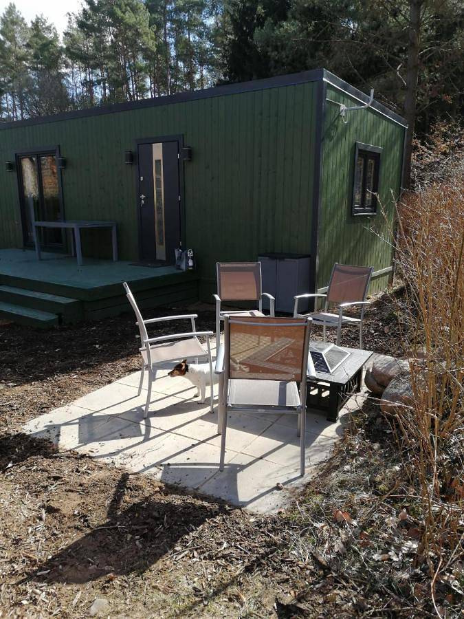 Tinyhaus Blücher und Monty in Stuer, Plauer See