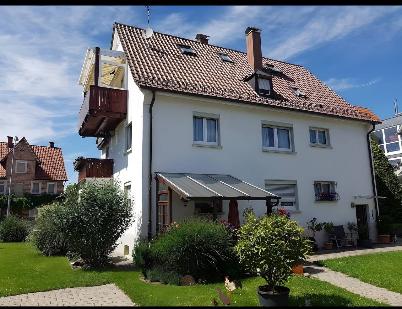Ganze Wohnung, Ferienwohnung 'Christine' mit Privatterrasse und Wlan in Langenargen, Region Bodensee-Oberschwaben