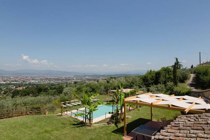 Gîte pour 3 personnes, avec piscine ainsi que vue et jardin, animaux acceptés à Scandicci - 2