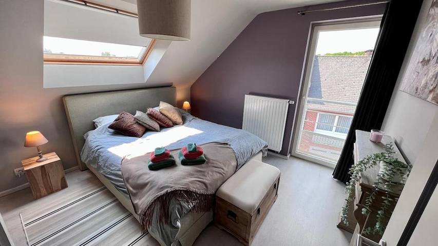 Gîte pour 8 personnes, avec terrasse à Mons (Hennegau) - 4