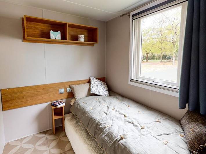 Camping Siblu Les Dunes De Contis - Funpass inclus - Mobilheim 8 personen - Wohlbefinden 3ch 8p Signature clim in Saint-Julien-en-Born, Côte d’Argent