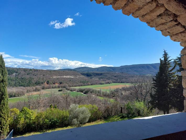 Gîte pour 2 personnes, avec jardin ainsi que piscine et balcon à Viens - 2