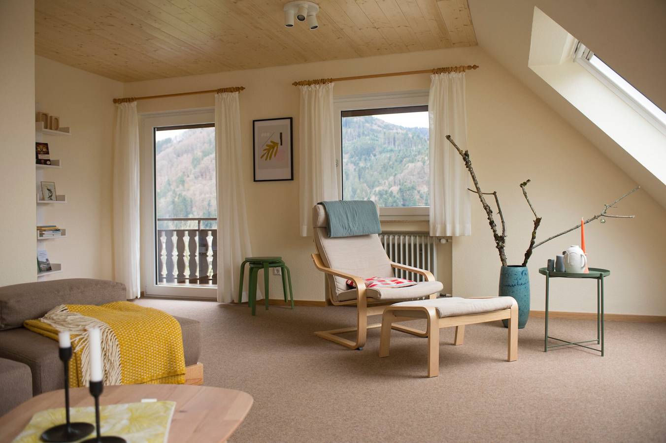 Ganze Wohnung, Ferienwohnung 'Köpfle' mit Bergblick, Gemeinschaftsgarten und Wi-Fi in Glottertal, Südschwarzwald
