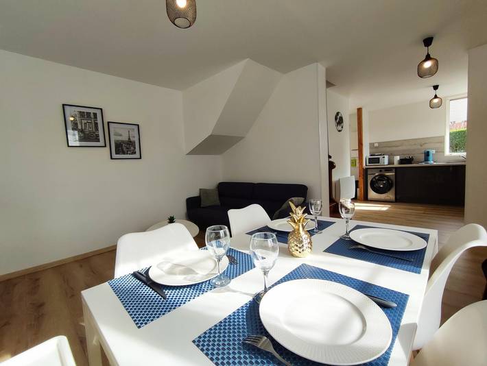 Gîte pour 4 personnes, avec Terrasse et Jardin