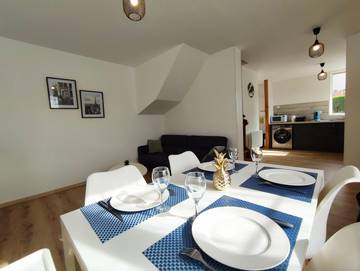 Gîte pour 4 personnes, avec jardin à Eu