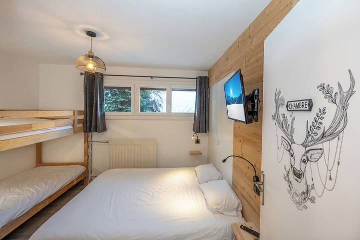 Ganze Wohnung, Horizon 1800 - Angel Locations - Spacious 3-bedroom apartment for 6 people, south-facing, with a garage in Orcières, Nationalpark Écrins