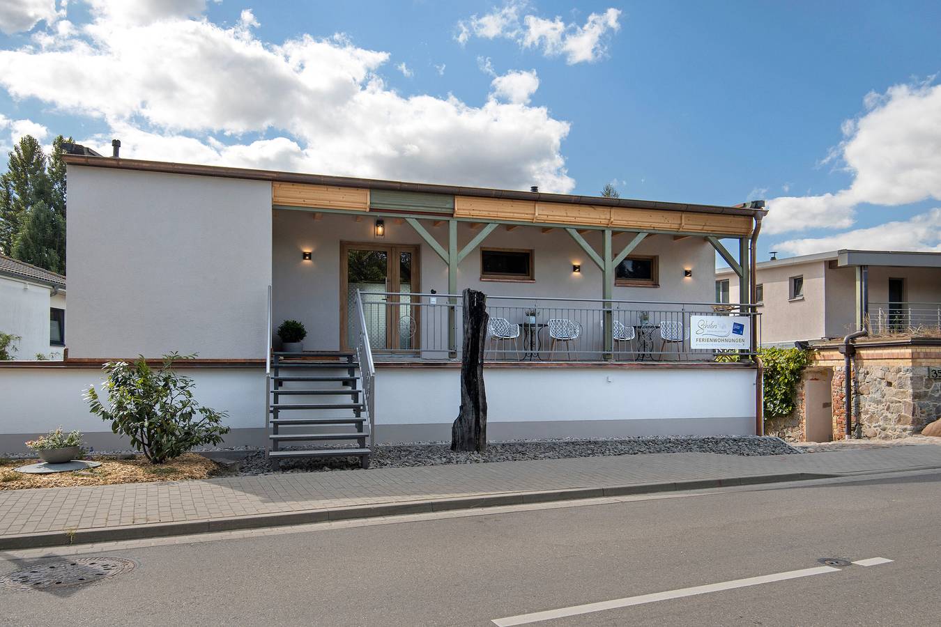 Geheel appartement, Sternenzauber – Deluxe Appartement met 2 Badkamers & Uitzicht op de Sterren in Großpösna, Leipziger Neuseenland