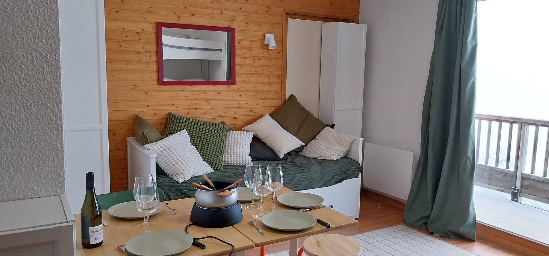 Estudio entero, Estudio 'L'échappée De Francoz' con wifi in Orelle, Massif de la Vanoise